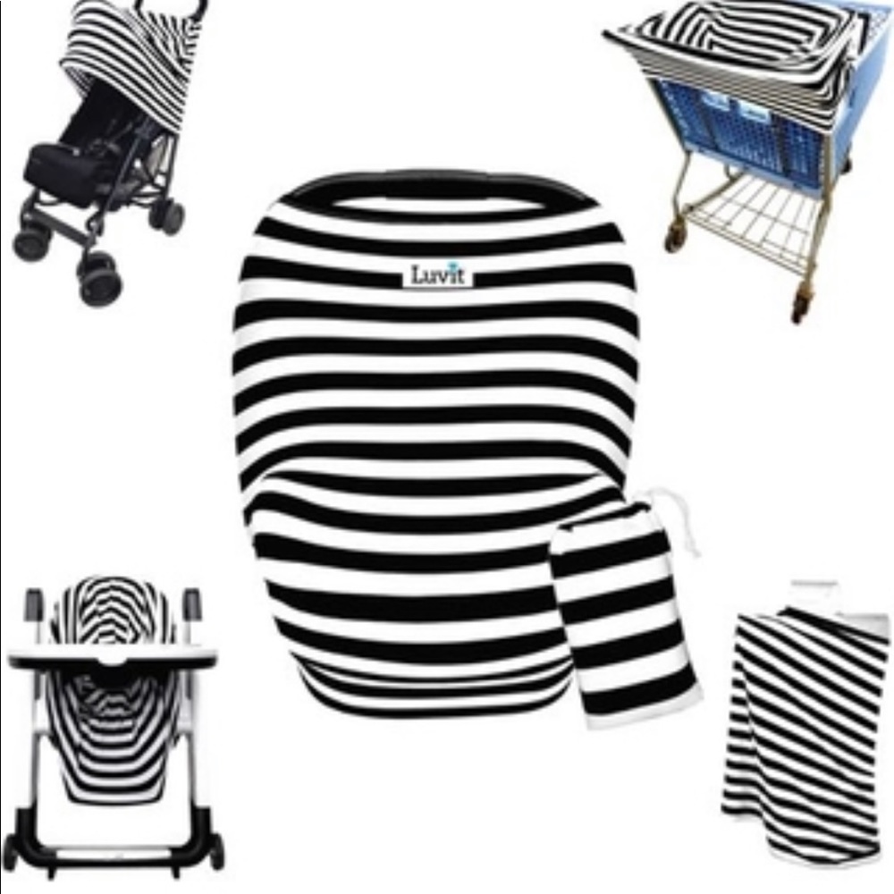 Never used luv it 5 in 1 baby seat cover